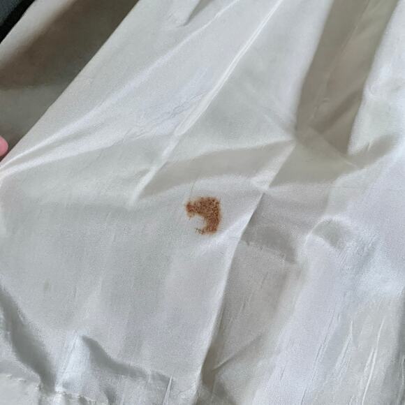 Vintage 1950s White Ruffle Jumper Dress with Apron Trim Handmade XS - Picture 10 of 13